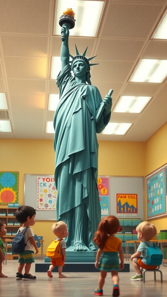 Liberty's First Day at School