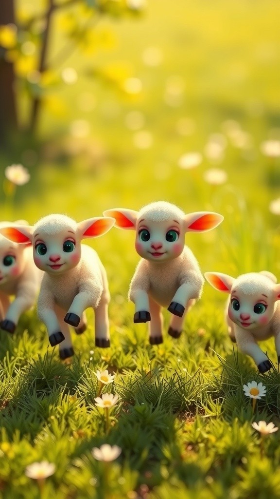 बड़ा खतरनाक काला बिल्ली और छोटे भेड़ का अगवा करना