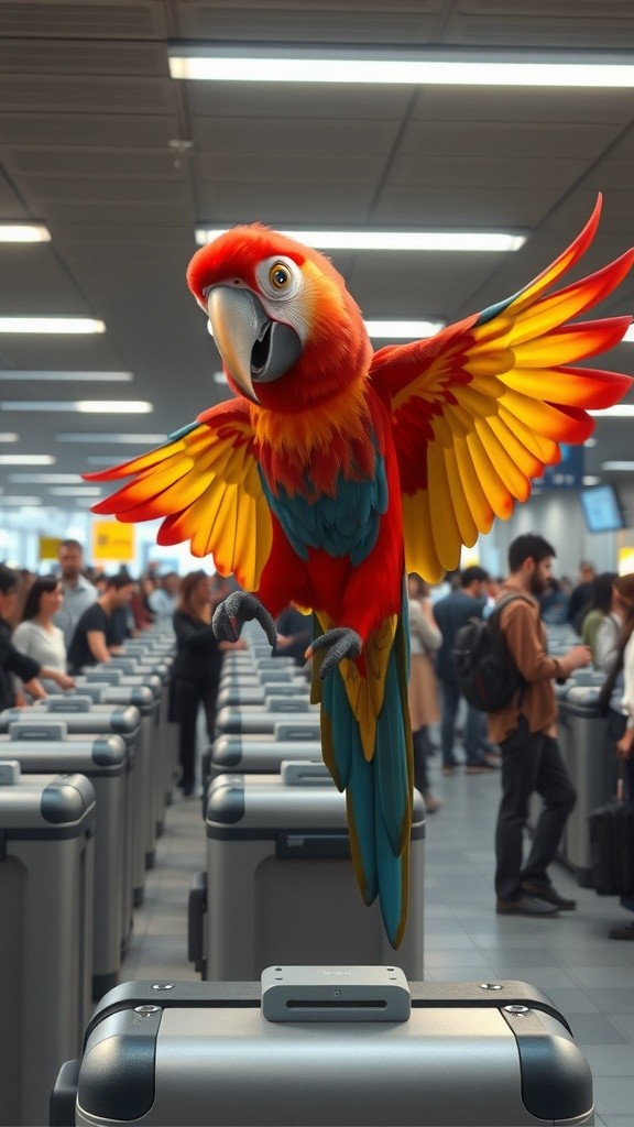 Parrot's Unforgettable Travel Adventure
