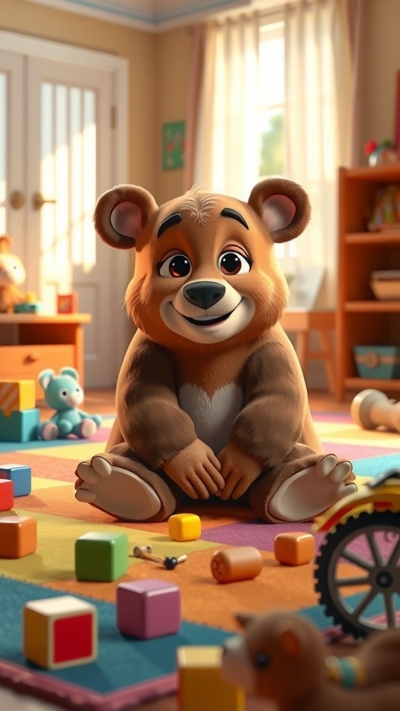 एक मजेदार दानव ने प्यारा खिलौना चुराया