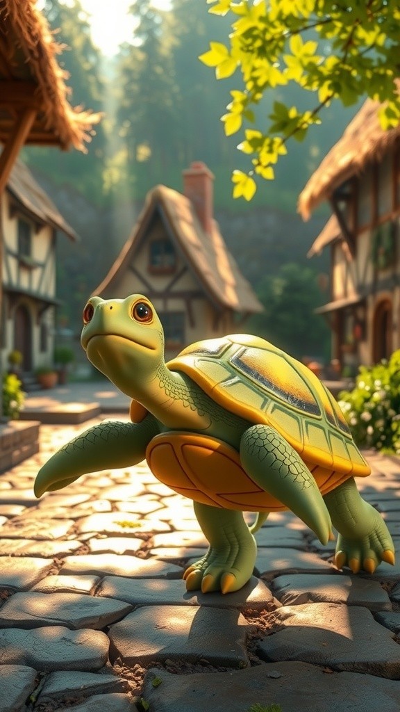 Timo the Turtle: A Lesson in Patience and Kindness