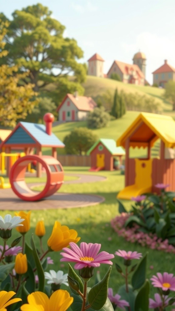 Dino dan Misi Kebersihan Taman