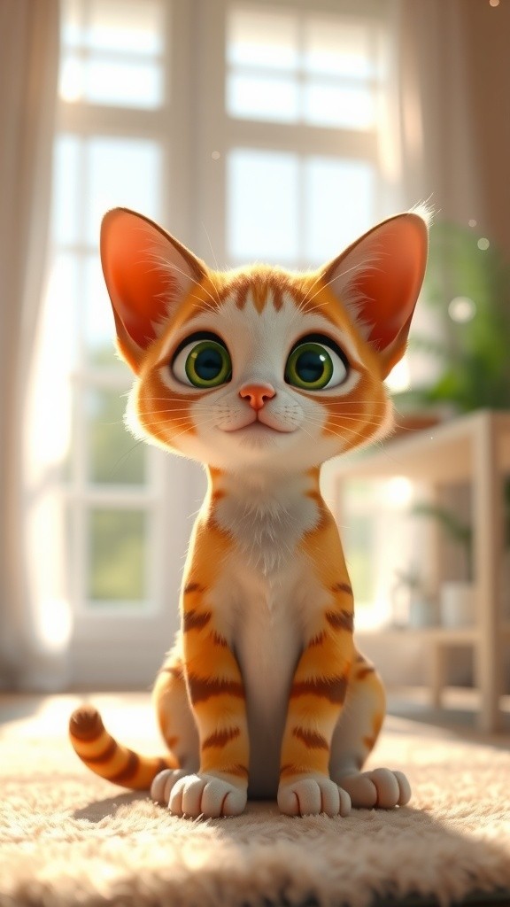 The Adventures of Whiskers the Orange Tabby