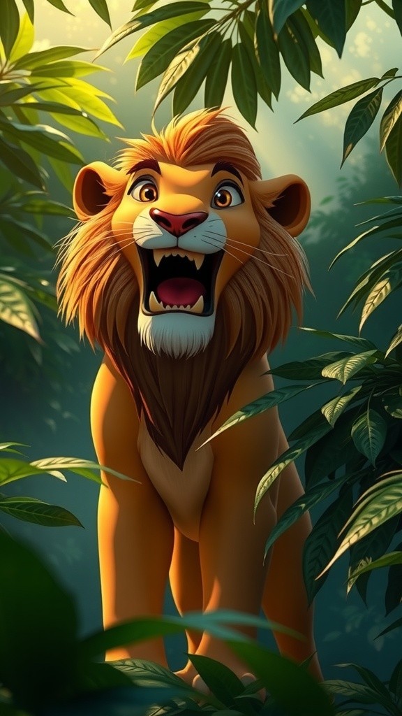 The Lion and the Well: A Lesson in Wisdom