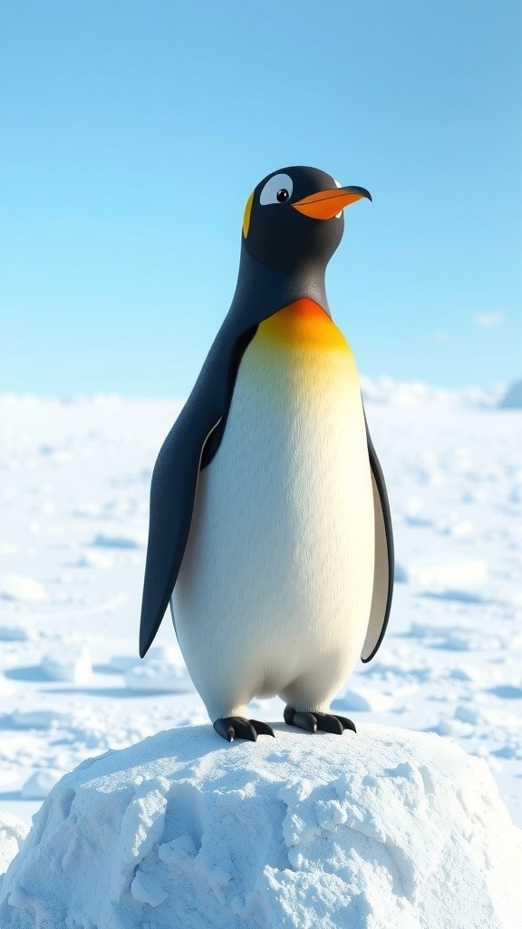 पेंगुइन का सफर: धूप की खोज