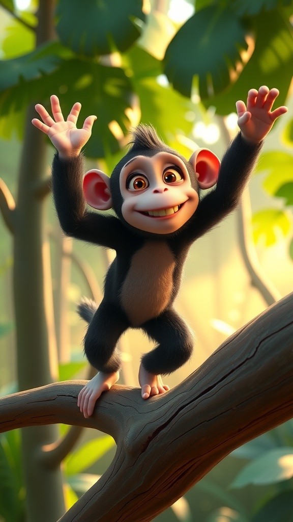 Monu the Monkey's Jungle Adventure