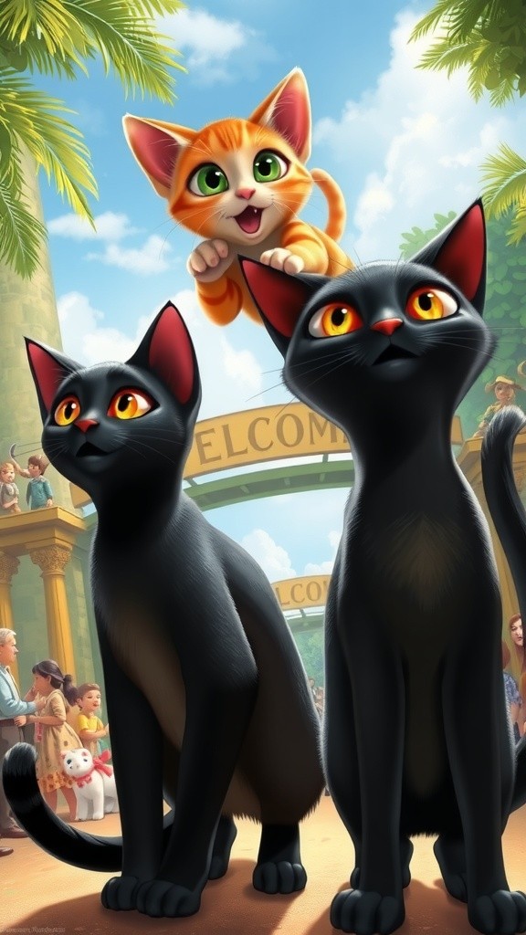 Happy Cat Family's Zoo Adventure