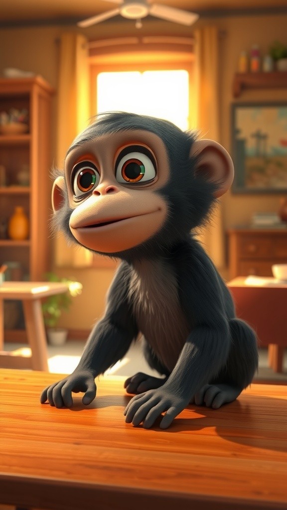 बंदर और शेर की दोस्ती