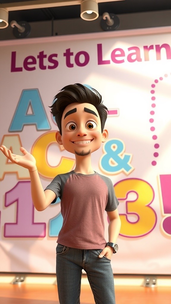 ABC & 123 Fun: Let's Learn Together!