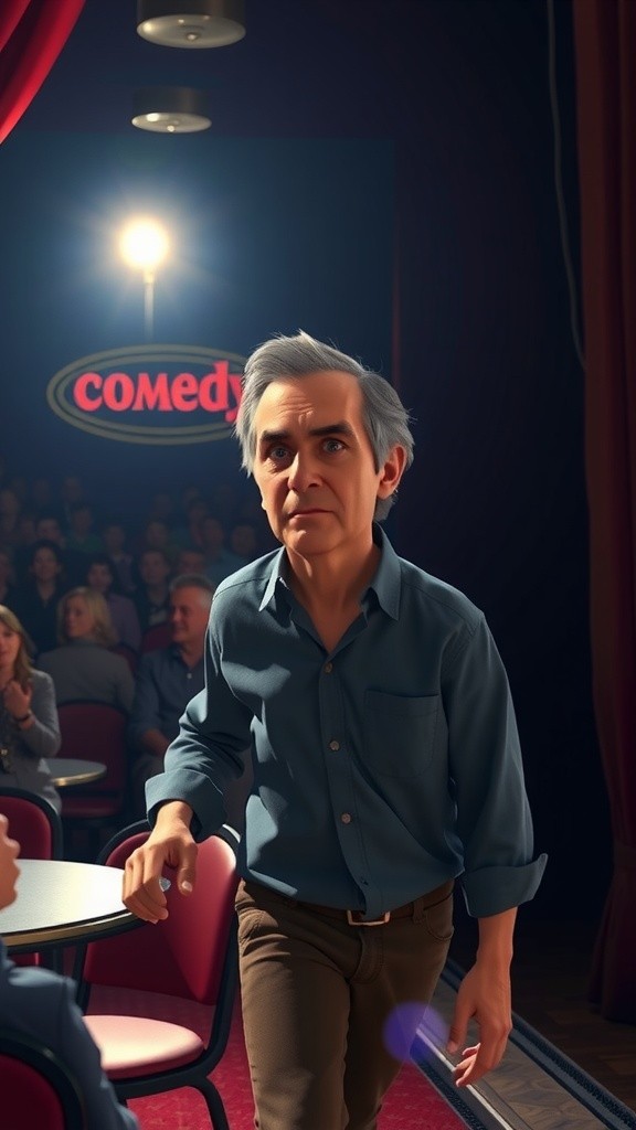 From Bananas to Bubbles: Jerry's Comedy Journey