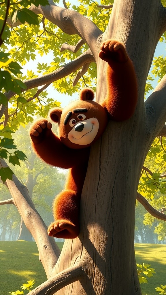 Barnaby the Bear's Great Descent