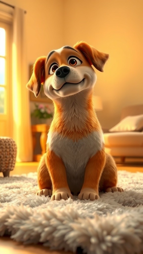 Max the Golden Retriever Comforts You!