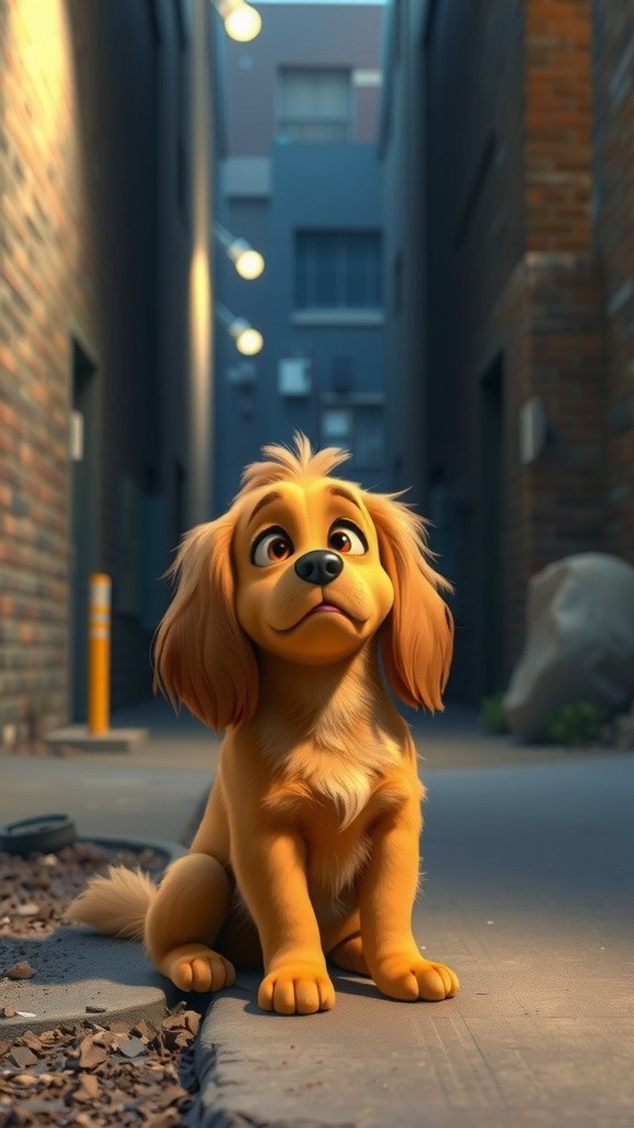 एक पिल्ले की नई दोस्ती