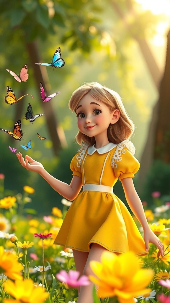 Lilly's Forest Adventure: New Friends and Nature's Wonders