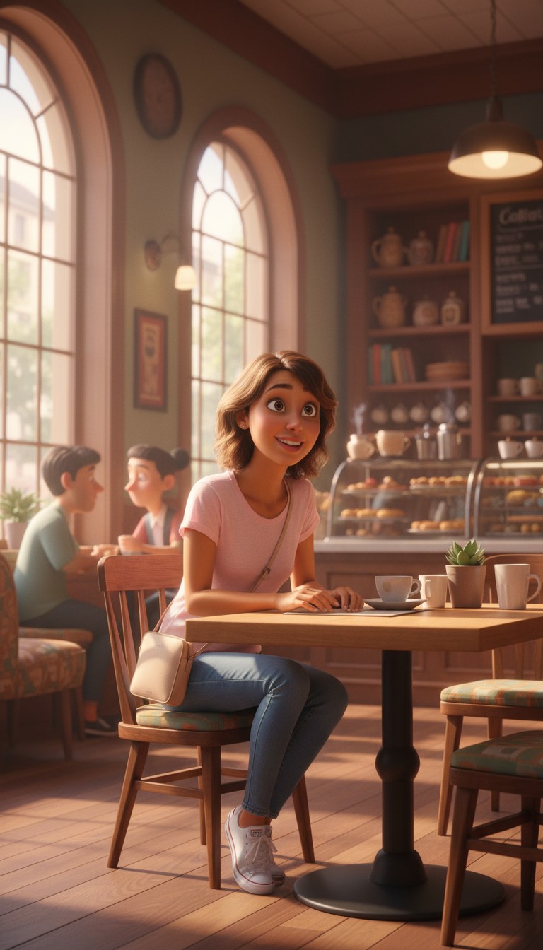 A Woman's Struggle Behind a Smile