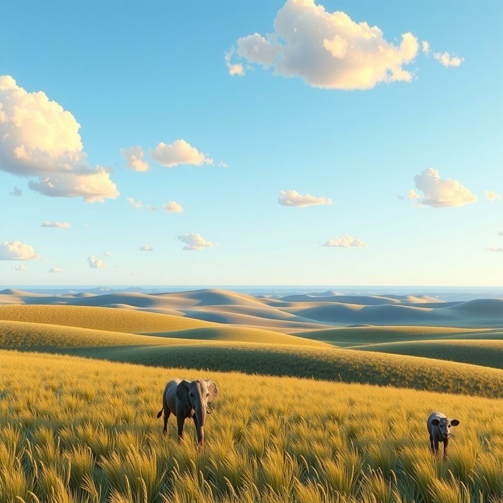 The Hunters and the Wolf Pup