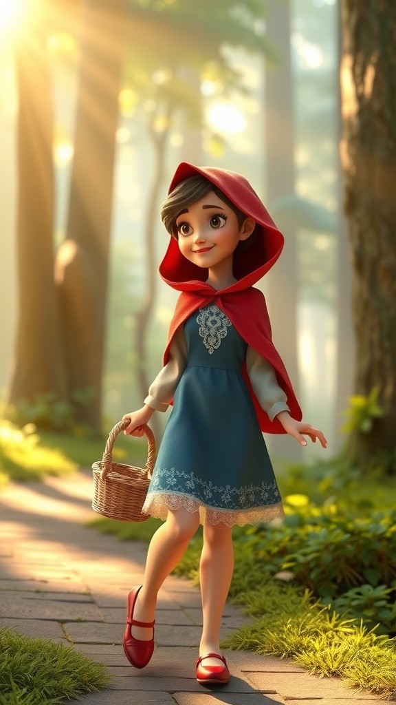 Little Red Riding Hood and the Clever Wolf