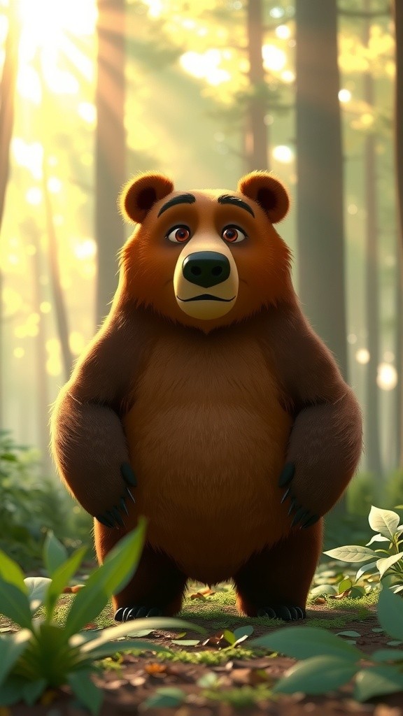 The Charming Tale of Bruno the Bear