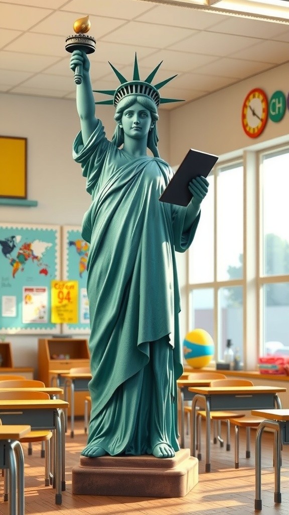 Liberty's First Day at School