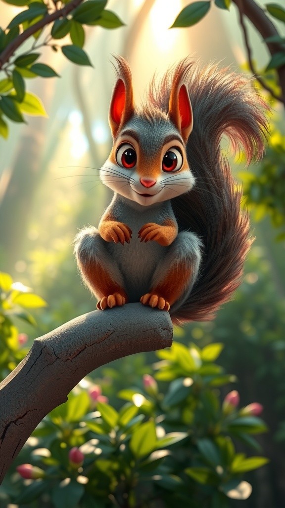 ईमानदार गिलहरी की कहानी