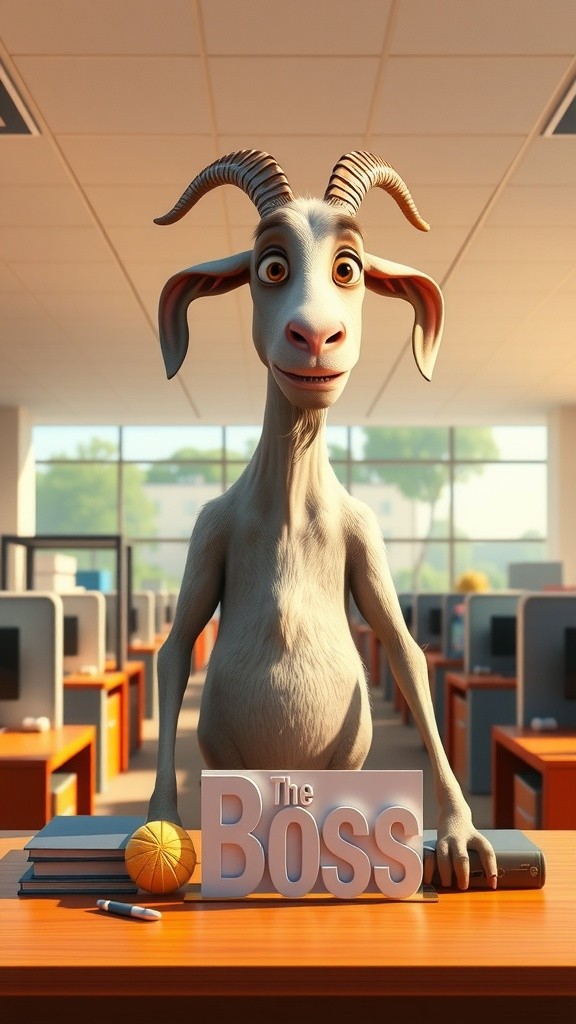 When the Goat Took Over the Office