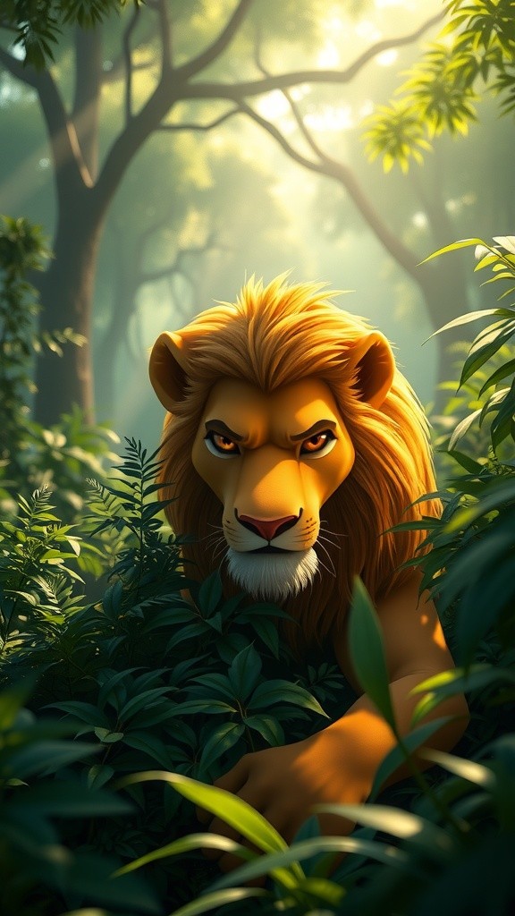 खरगोश की बुद्धिमानी और शेर की हार