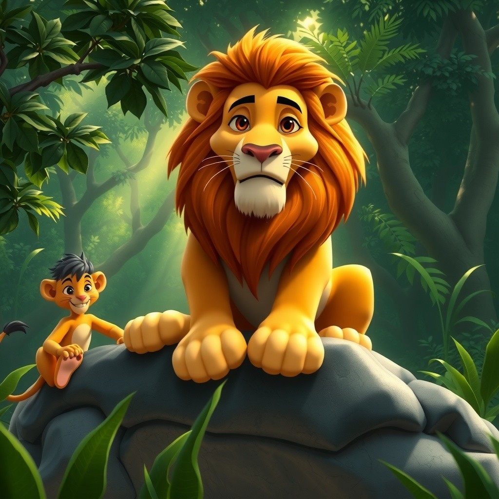 घमंडी शेर की कहानी