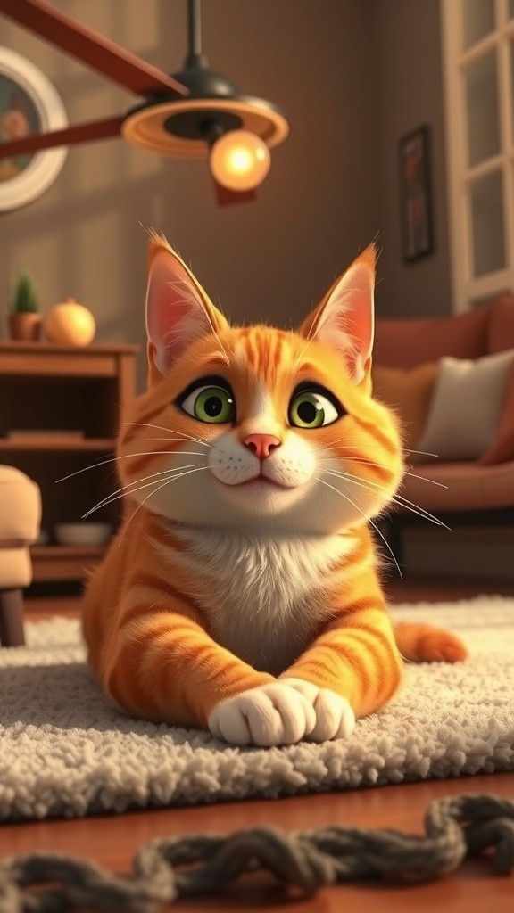 Kucing Oyen Takut Kipas Angin