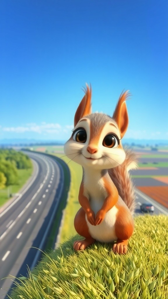 Acorn's Adventure: A Squirrel's Joyride