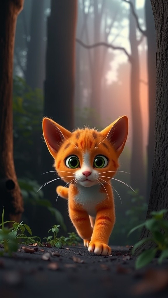 Persahabatan Kucing dan Kelinci