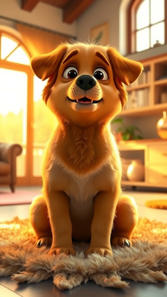 A Day with Buddy: Canine Comfort