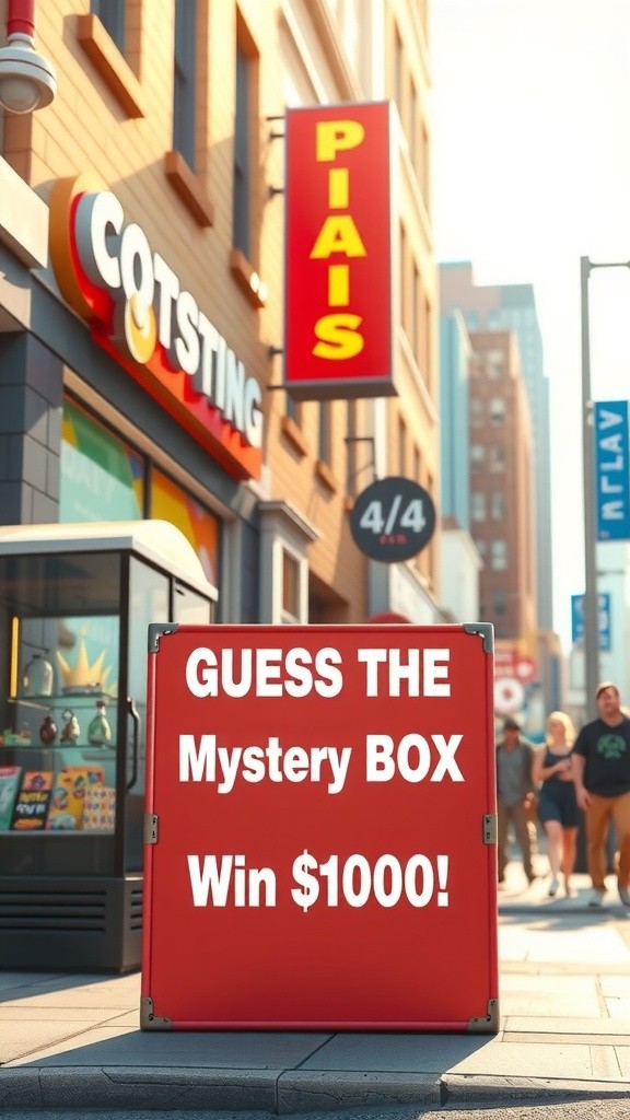 Guess the Mystery Box to Win $1,000!