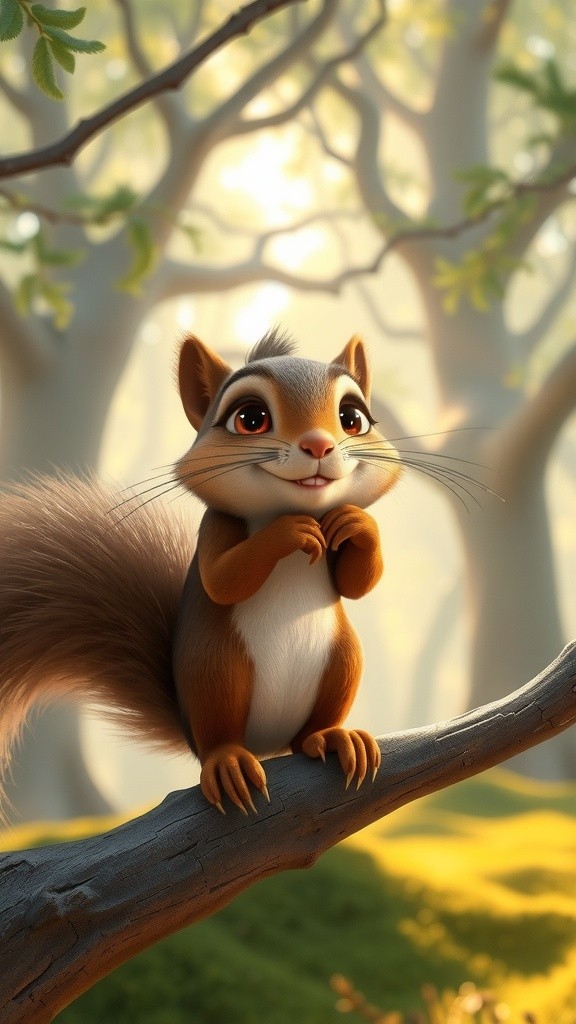 The Acorn Adventure: A Squirrel's Discovery
