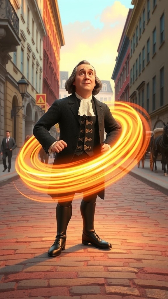 Benjamin Franklin's Smartphone Surprise!