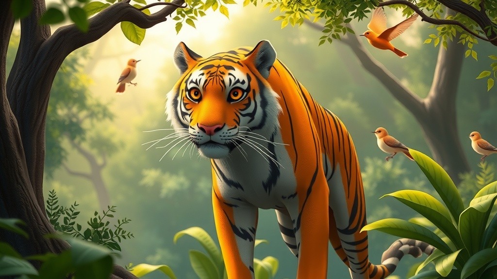 टाइगर की दया: एक दोस्ती की कहानी