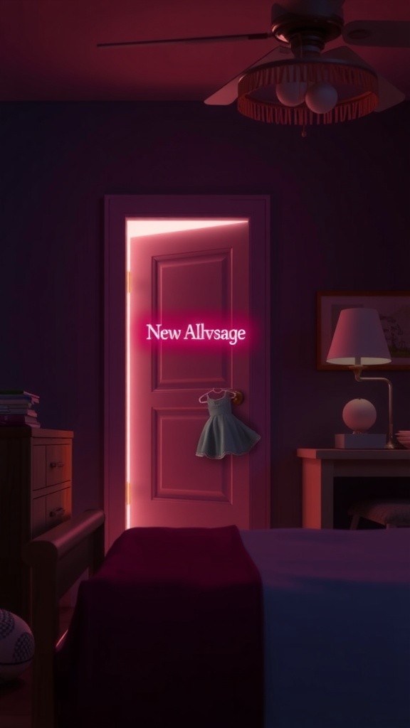 The Girl Behind the Locked Door