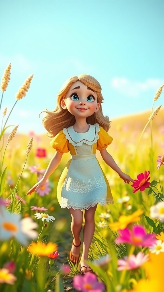 Flora and the Bluebird