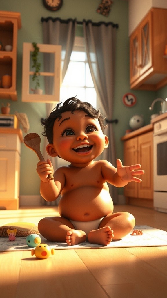 First Tastes: A Baby's Journey of Emotions