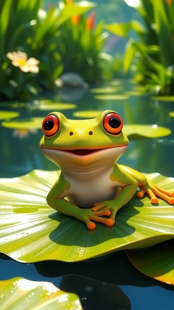 A Magical Friendship at the Pond