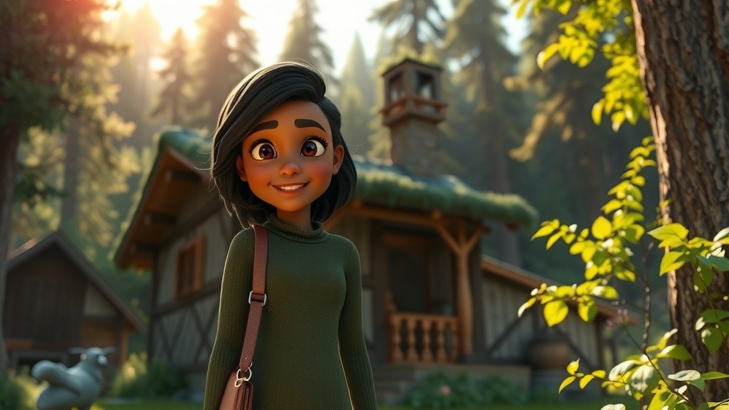 Riya's Mysterious Night in the Forest