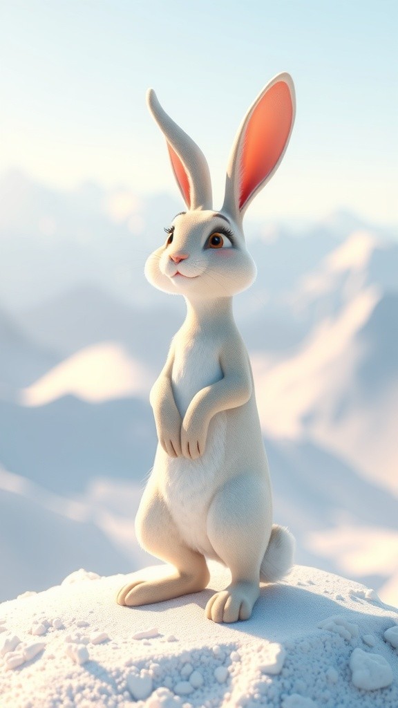 Brave Bunny and the Indigo Ice Cavern