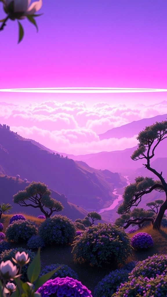 Harmonies of the Violet Valley