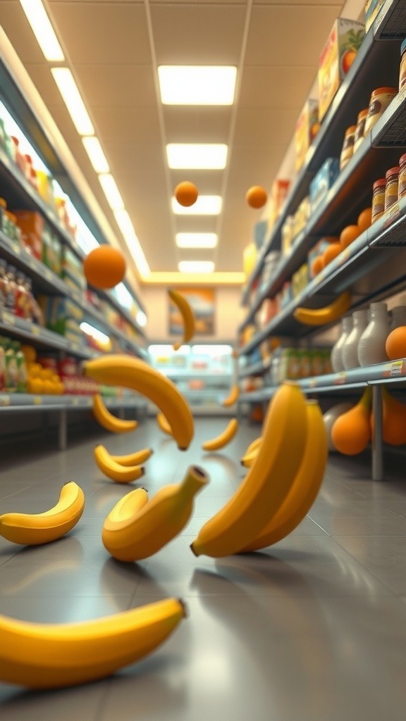 Fruits Unite: The Healthy Hero's Arrival!