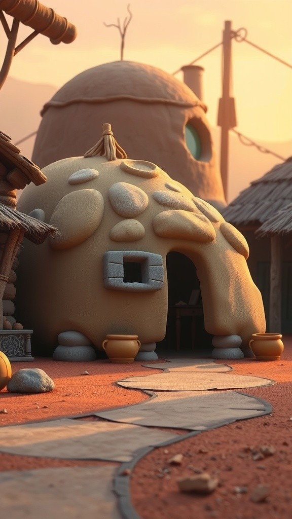 एक गरीब किसान और उसका परिवार