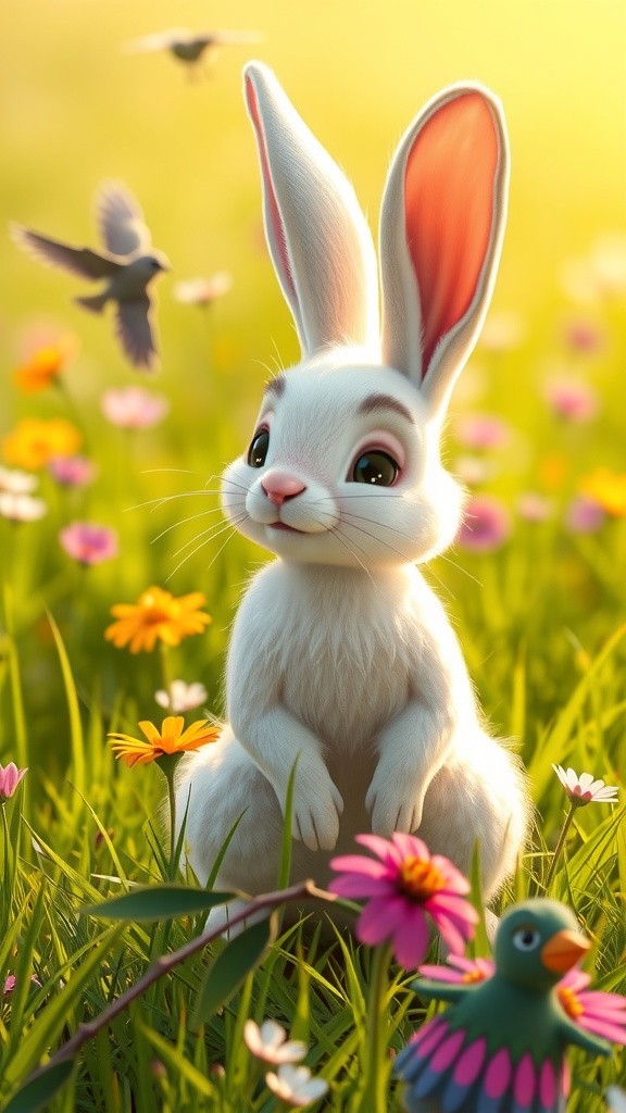 The Brave Bunny and the Kind Mouse: A Friendship Story