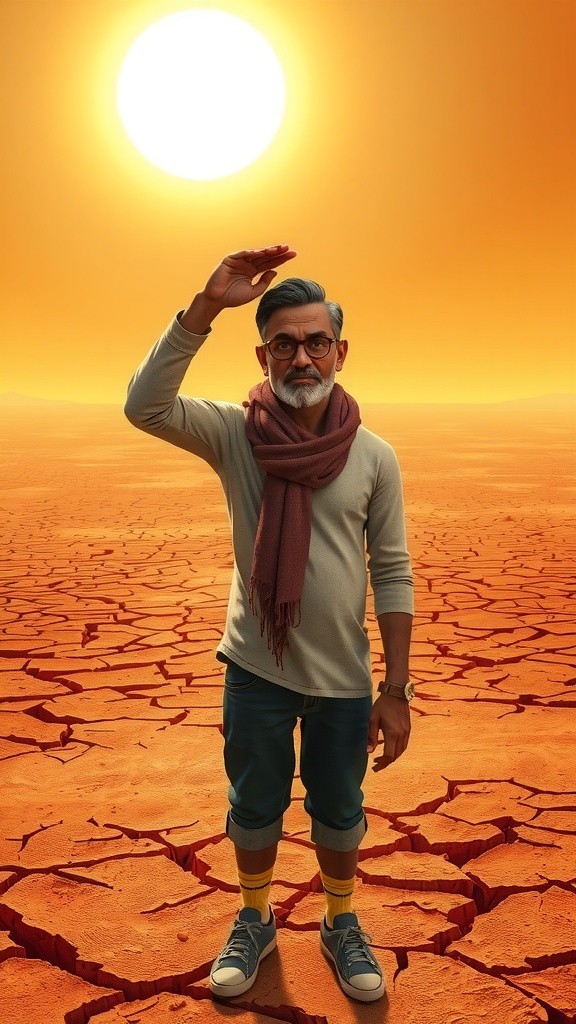 किसान और बारिश की मैना