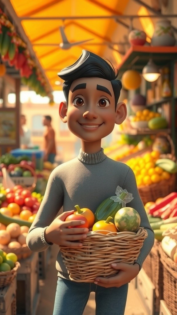 रामू की बाजार यात्रा