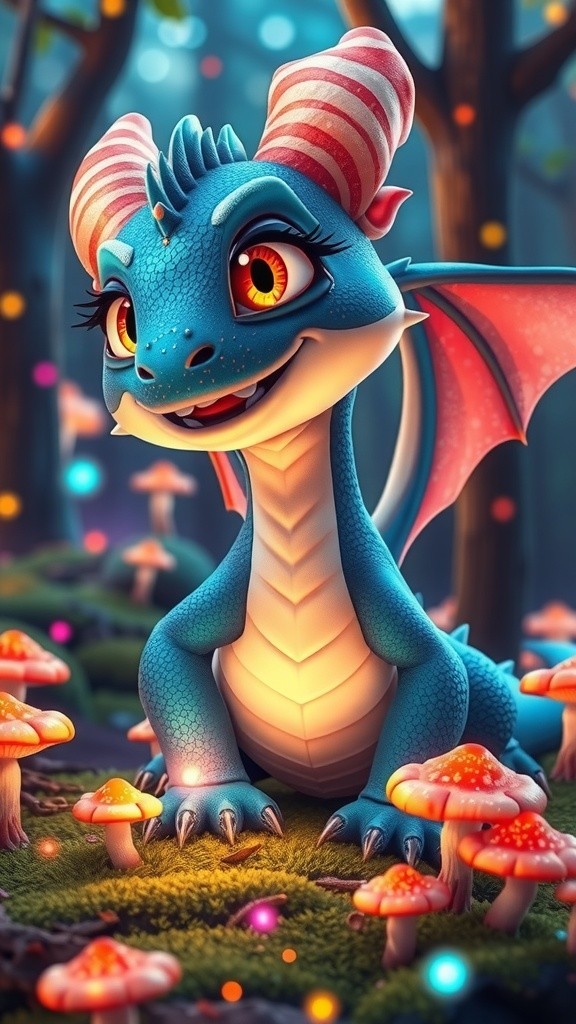 Petualangan Lumo di Hutan Jamur Bercahaya