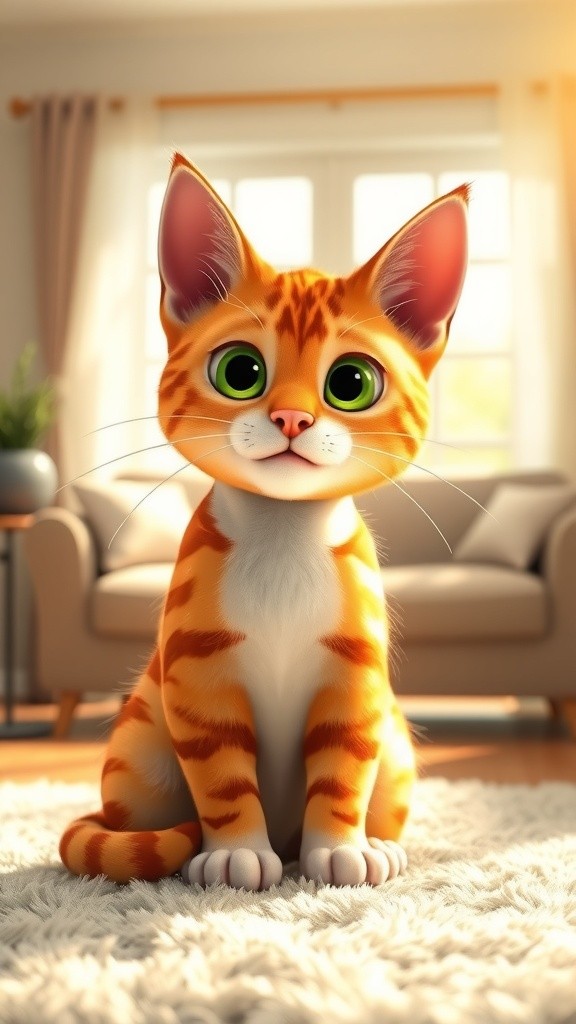 Mimi the Brave Kitten