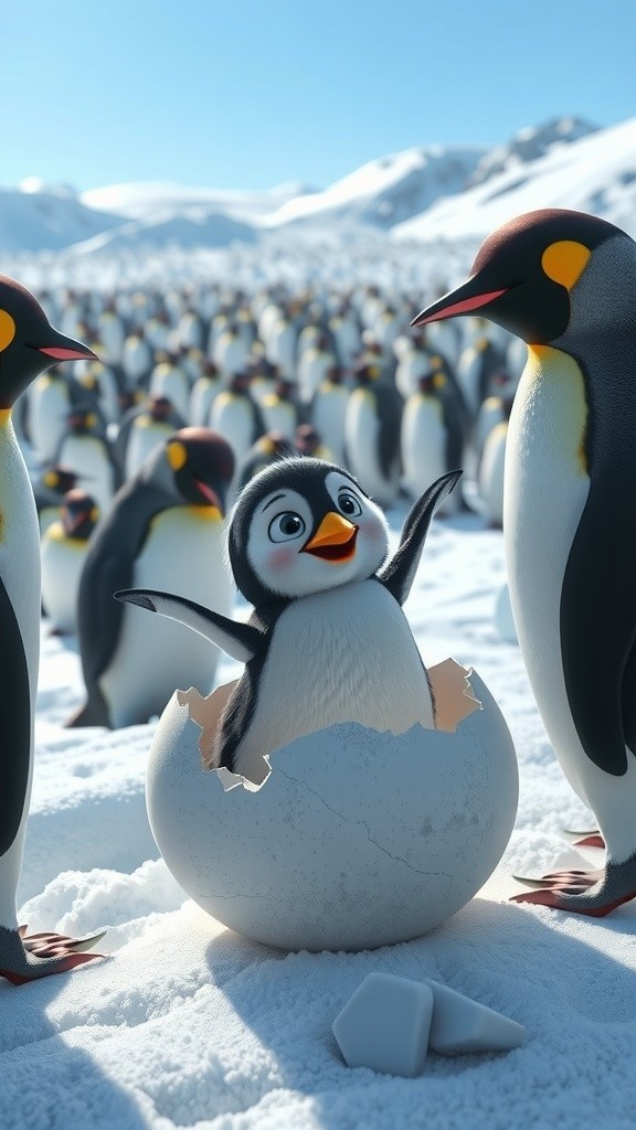 Piko the Penguin: A Journey of Courage